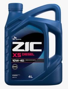 Масло моторное ZIC X5 Diesel 10W40 4л.
