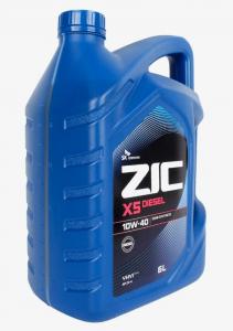 Масло моторное ZIC X5 Diesel 10W40 6л.
