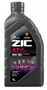 Масло моторное ZIC X7 LS 5W30 SN/CF синтетика 1л.