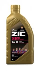 Масло моторное ZIC X9 FE 5W30 (Ford) синтетика 1л.