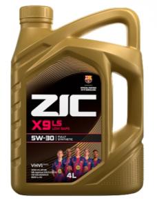 Масло моторное ZIC X9 LS 5W30 SN/CF синтетика 4л.