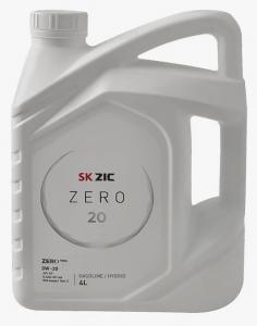 Масло моторное ZIC ZERO 20 0W20 SP синтетика 4л.