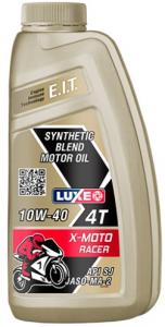 Масло моторное "LUXE" X-MOTO RACER 4Т 10W40 API SL JASO MA-2 п/с 1л.