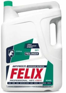 Антифриз 10кг "ТС" FELIX PROLONGER-45 G11 (зеленый)