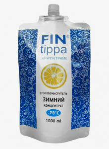 Омыватель стекол "Fin tippa" -70 1л. Концентрат (ДойПак)