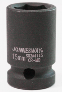 Головка 15мм ударная 1/2" "JONNESWAY"