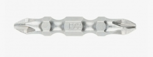 Бита Ph2-Pz2х45мм двухстор., сталь S2, 1шт GROSS