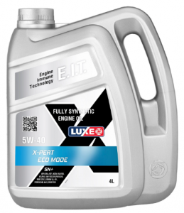 Масло моторное "LUXE" X-PERT Eco Mode 5W40 SN+ синтетика 4л