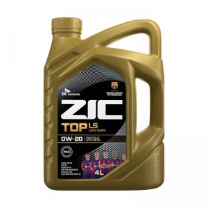 Масло моторное ZIC TOP LS 0W20 (VW 508/509) синтетика 4л.